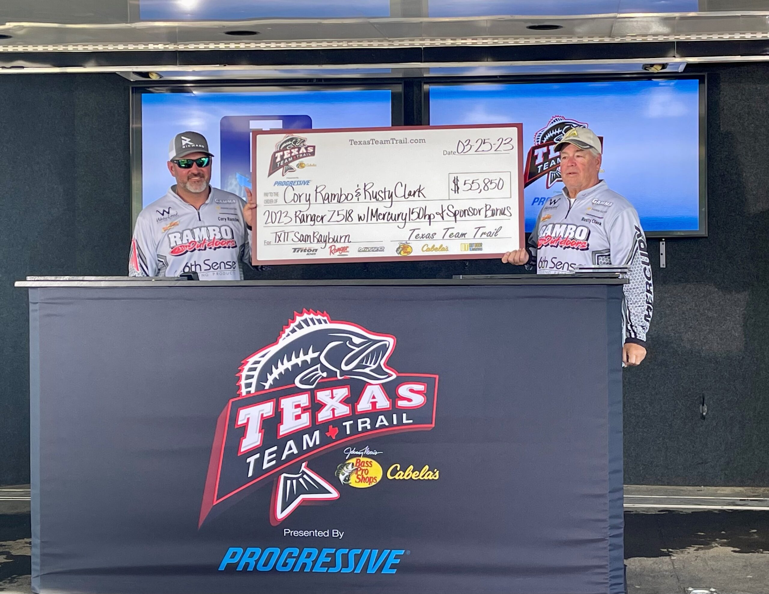 Rambo & Clark Take TXTT 2 Tournament on Sam Rayburn Reservoir