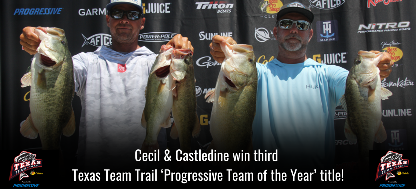 Cecil & Castledine win third Texas Team Trail 'Progressive Team of