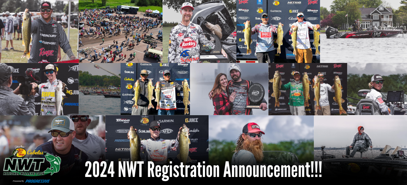 2024 NWT Pro and Co Angler Registration Dates Set! OutdoorTeamWorks