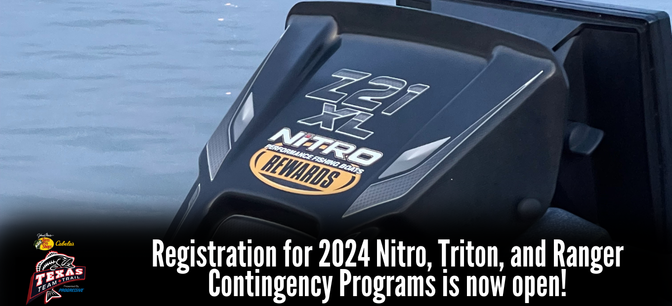 Registration for 2024 Nitro, Triton, and Ranger Contingency